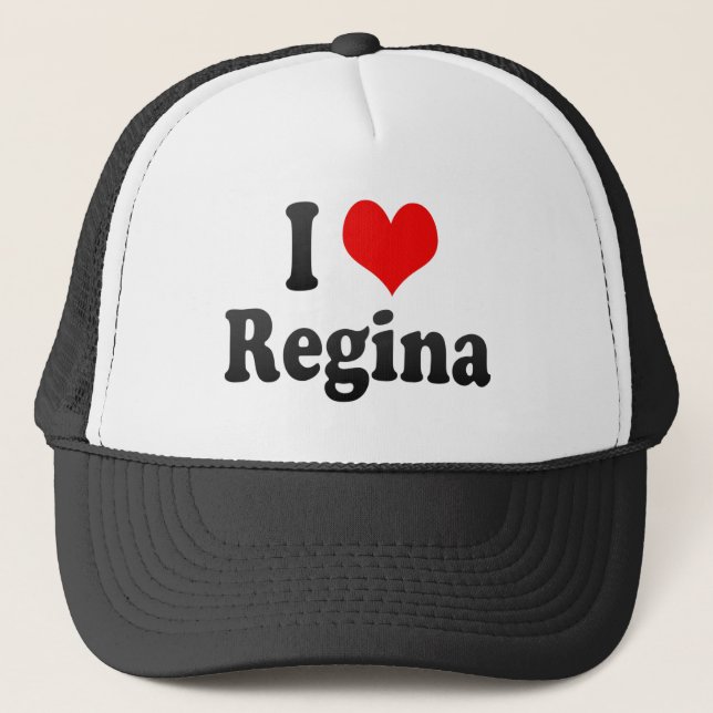 Casquette J'aime Regina, Canada (Devant)
