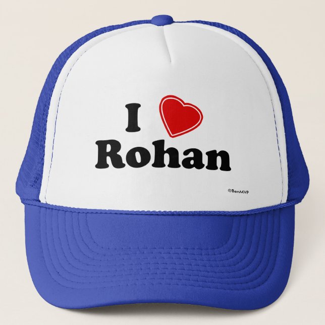 Casquette J'aime Rohan (Devant)