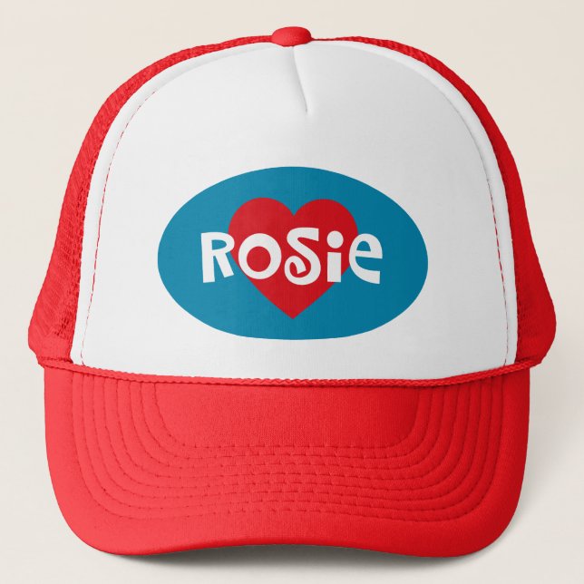 Casquette J'aime Rosie (Devant)