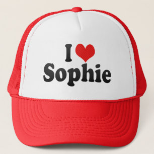Casquette J'aime Sophie