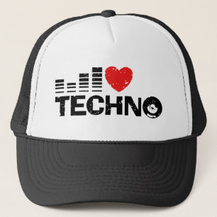Casquette J'aime Techno
