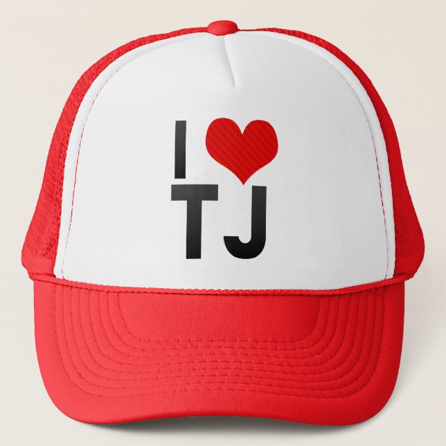 Casquette J'aime TJ (Devant)