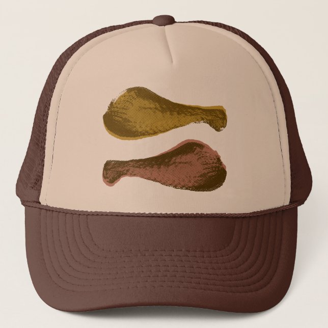 Casquette Jambes de poulet frites (Devant)