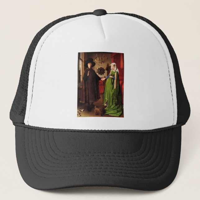 Casquette Jan van Eyck Protrait de Giovannit Arnofini et (Devant)