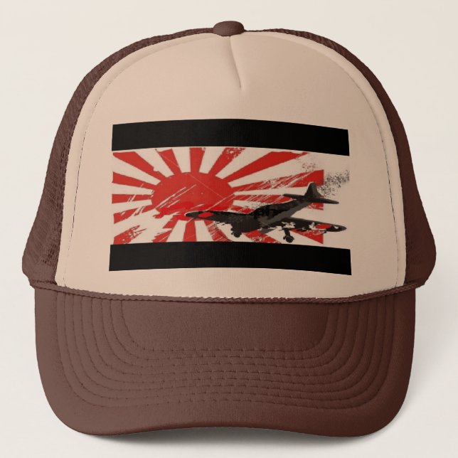 Casquette japonais de drapeau de Soleil Levant de (Devant)