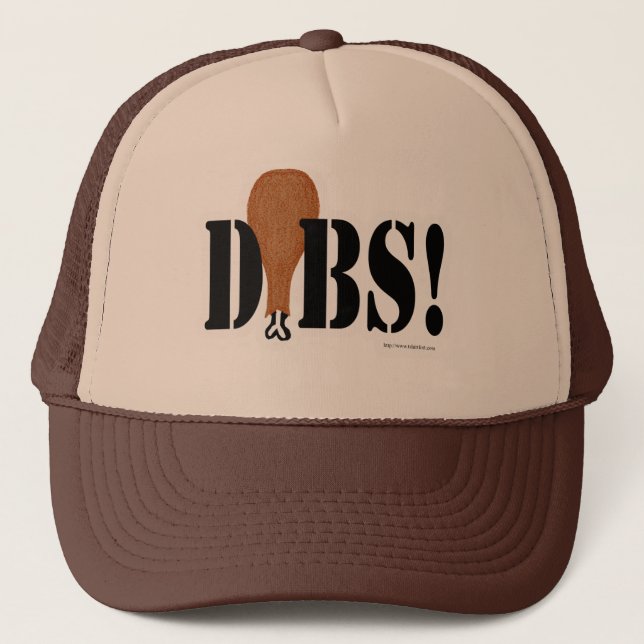 Casquette J'Appelle Thanksgiving Dibs (Devant)