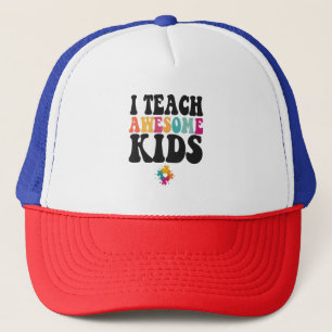 Casquette J'Apprends À Des Enfants Awesome Mignonne Enseigna