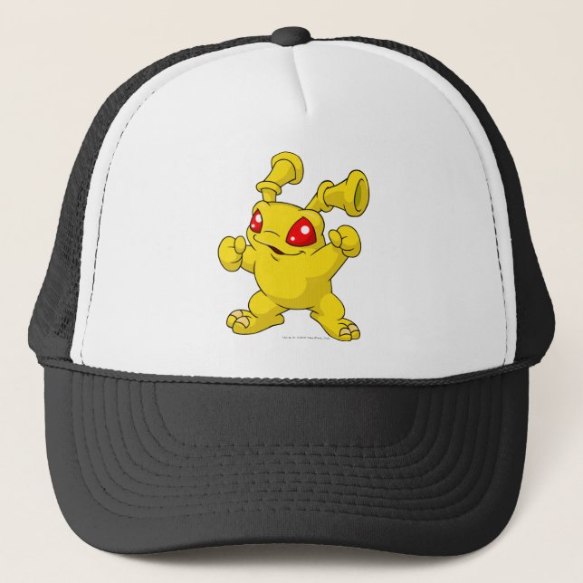 Casquette Jaune de Grundo (Devant)