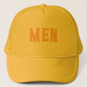 Casquette Jaune et Jaune Couleur Personnalisé Homme texte be