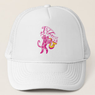 CASQUETTE JAZZ ROSES VERS JACK RUSSELL PAR PIXEL MASANSER