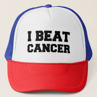Casquette Je bat le chapeau de camion de cancer
