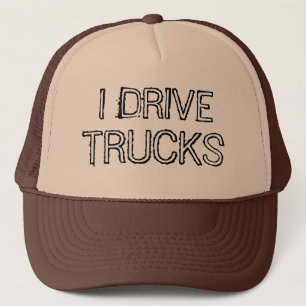 Casquette Je conduis la conception des textes de camions