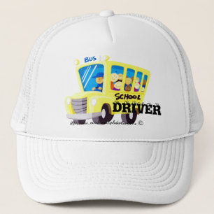 Casquette "Je conduis un autobus scolaire"