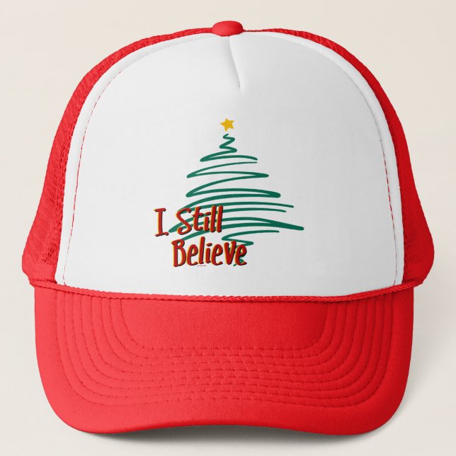 Casquette Je crois toujours - l'arbre (Devant)
