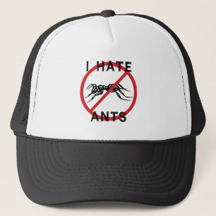 Casquette Je déteste des fourmis