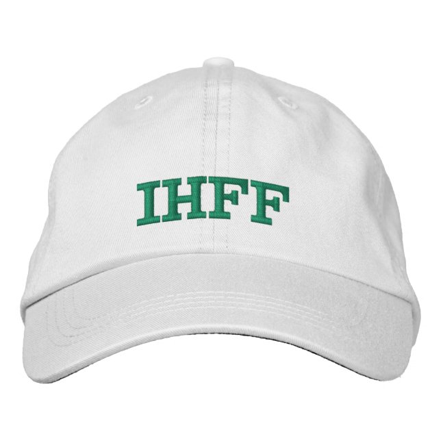 casquette "Je déteste le football d'Imaginaire" (Devant)
