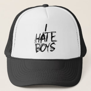 Casquette Je déteste les garçons
