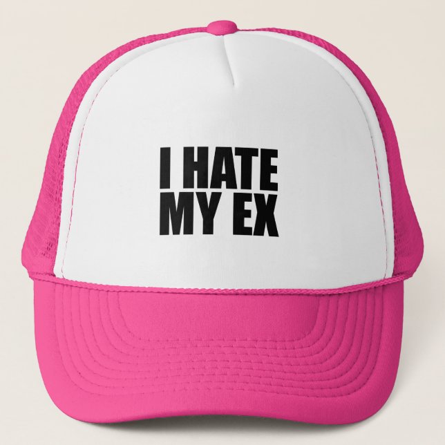 Casquette Je déteste mon ex (Devant)