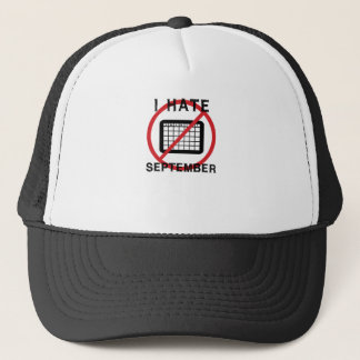Casquette Je déteste septembre