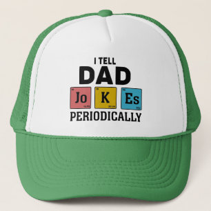 Casquette Je Dis À Papa Des Blagues Périodiquement Trucker C
