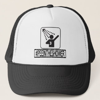 Casquette Je fais pipi dans l'animal familier de douche