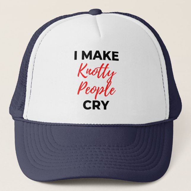 Casquette Je Fais Pleurer 2 personnes noueuses (Devant)
