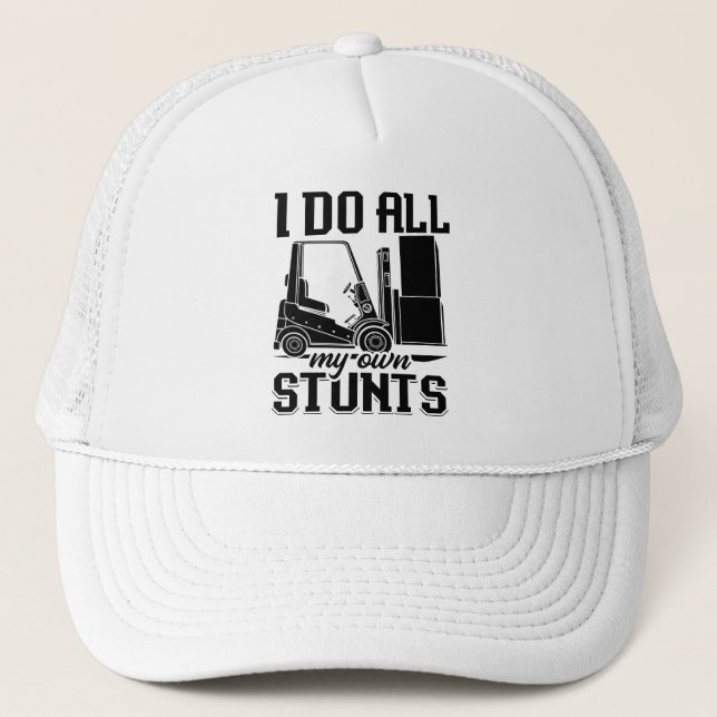Casquette Je Fais Tous Mes Propres Étapes Chauffeur Opérateu (Devant)