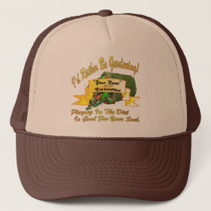 Casquette Je ferais du jardinage plutôt !