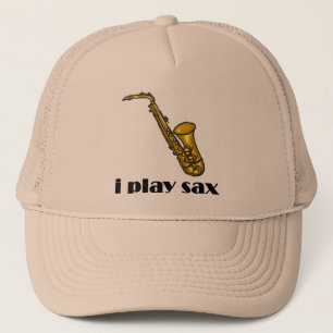 Casquette Je Joue Au Sax