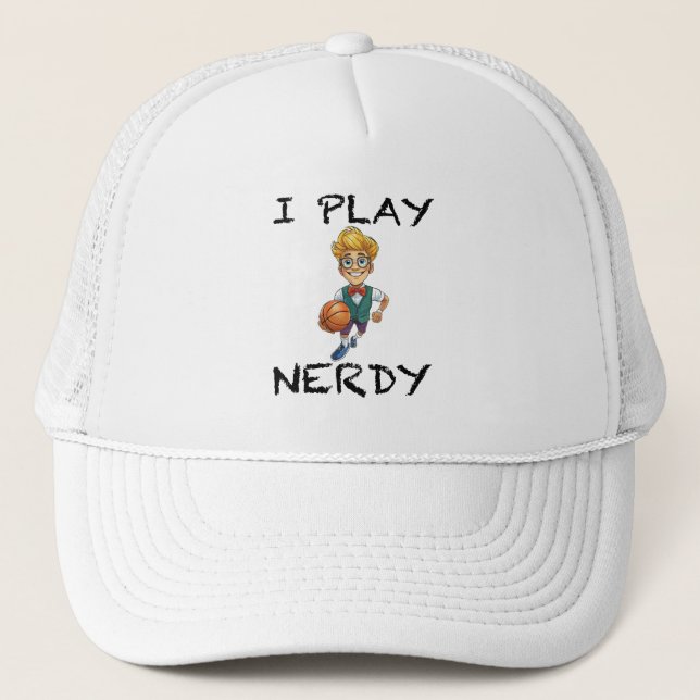 Casquette Je joue Nerdy (Devant)