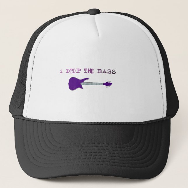 Casquette Je laisse tomber la basse (Devant)
