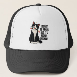 Casquette Je me trompe peut-être, mais c'est très peu probab