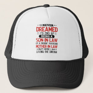 Casquette je n'ai jamais rêvé de T-shirt