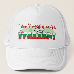 Casquette Je n'ai pas besoin d'une recette que je suis