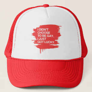 CASQUETTE JE N'AI PAS CHOISI D'ÊTRE GAI JE SUIS JUSTE DEVENU