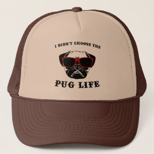 Casquette Je n'ai pas choisi le chien de cool de la vie de