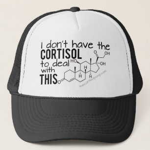 Casquette Je n'ai pas le Cortisol pour faire ça !