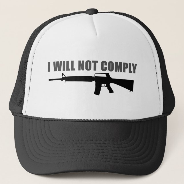 Casquette Je ne me conformerai pas (Devant)