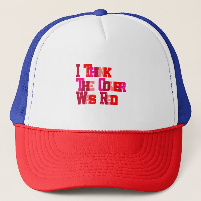 Casquette Je ne peux pas me souvenir du titre, mais... (Devant)