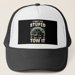 Casquette Je ne peux pas réparer stupide mais je peux le rem