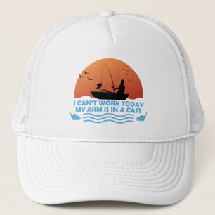 Casquette Je ne peux pas travailler aujourd’hui, mon bras es