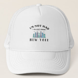 Casquette Je ne suis pas fâché, je viens de New York