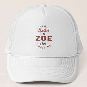 Casquette Je ne suis pas gâté mon zoe