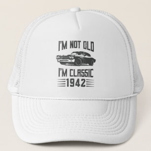 Casquette Je ne suis pas Vieux Je suis Classique 1942 80e An