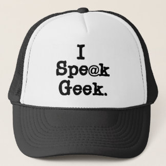 Casquette Je parle le geek