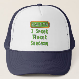 Casquette Je Parle Sarcasme Fluent
