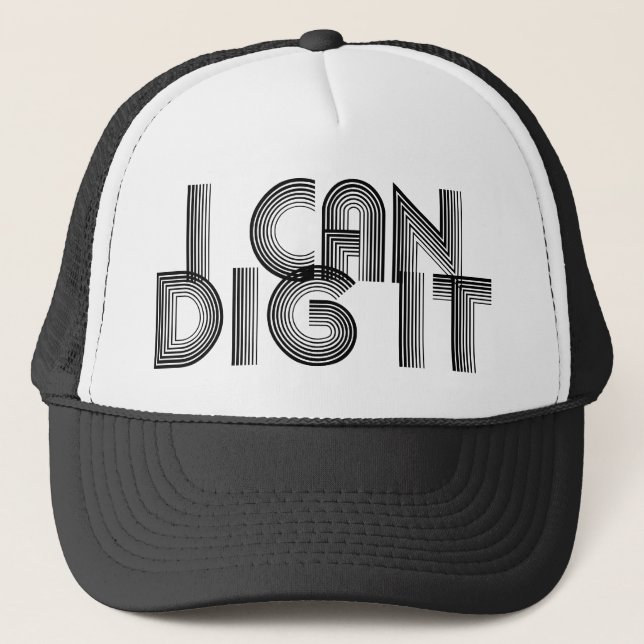 Casquette Je peux le creuser (Devant)