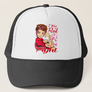 Casquette Je Porte Du Rouge Pour Lutter Contre La Sensibilis