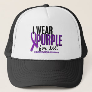 Casquette Je porte le pourpre pour MOI la fibromyalgie 10