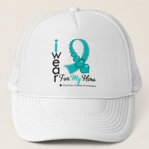 Casquette Je porte le ruban de Cancer ovarien pour mon T-shi